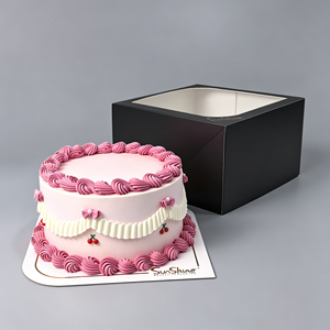 Sunshine Custom Food Cake <b>Box</b> Wholesale Paper Cake <b>Box</b> Paper Birthday <b>Party</b> Exquisite Cake <b>Box</b> - Product Image 3