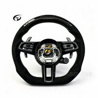 Volant de voiture à LED de haute qualité personnalisé en usine, adapté à la Porsche 911 992 718 Turbo Carrera