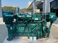 Moteur diesel marin SCDC Sinotruk WD615 WD615.61C02N turbocompressé 140 kW 190 CV 1800 tr/min 6 cylindres complet pour bateau de travail