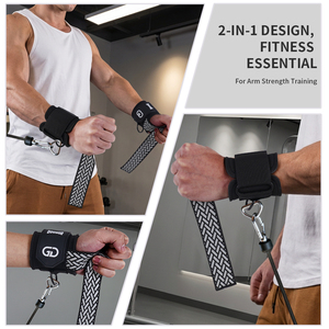 2026 Neuer Handliftgurt mit Handgelenkband für Schwerlast-Krafttraining und Gewichtheben - Product Image 5