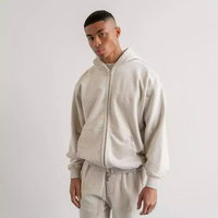 Sweat à capuche zippé intégral unisexe en coton 100% pour homme, décontracté et polyvalent, avec logo personnalisé, nouveau design, vierge