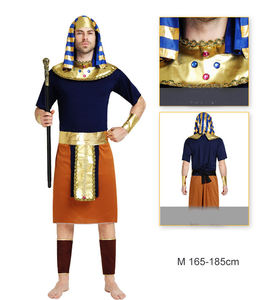 Disfraz <span class=keywords><strong>de</strong></span> Halloween adulto faraón egipcio reina <span class=keywords><strong>Príncipe</strong></span> ropa Cosplay Arabia Saudita bata Imagen 2 piezas <span class=keywords><strong>Egipto</strong></span> tamaño personalizado - Product Image 6