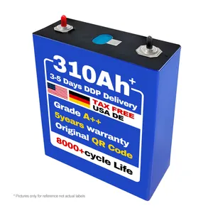 ЕС, запас, 280Ah Lifepo4 ячейка LF280K 8000, литиевая призматическая батарея с глубоким циклом lifepo4 для хранения энергии, бесплатная доставка