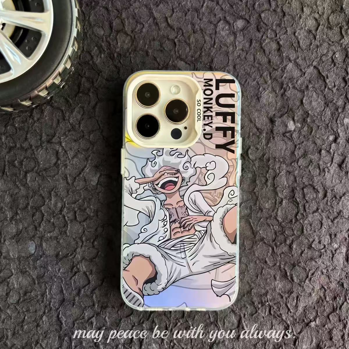 Abu Abu Iphone 12 Pro Ape One Piece Luffy Anime Phone Case