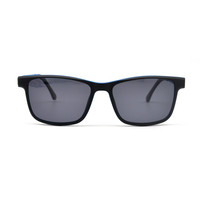 Lunettes de soleil légères à monture complète magnétique à clipser, luxueuses et tendance, avec protection UV400