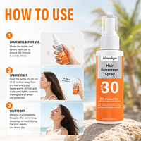 Spray solaire capillaire personnalisé : Protection UV, anti-brûlures, prévention de la décoloration et protection thermique