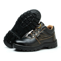 Zapatos de trabajo para hombre, zapatos de seguridad informales antideslizantes, zapatos de seguridad antigolpes y a prueba de puñaladas con cabeza de acero