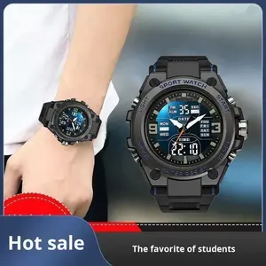 <span class=keywords><strong>Orologio</strong></span> da Polso alla Moda per <span class=keywords><strong>Uomo</strong></span>, <span class=keywords><strong>Orologio</strong></span> Sportivo con Display Doppio Colorato, Orologi Digitali da <span class=keywords><strong>Uomo</strong></span> - Product Image 5