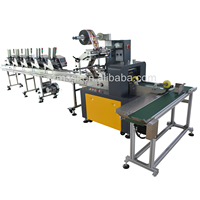 Machine d'emballage pour cartes postales, enveloppes, pagination, avec fonction de comptage