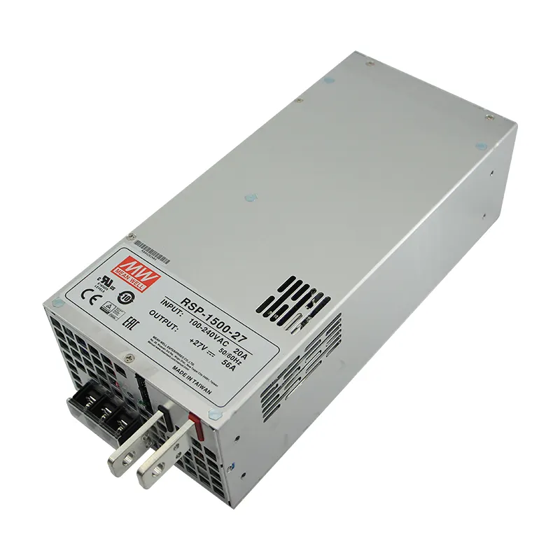 MEAN WELL RSP-1500-27 1500 W 27 V Ausgang AC/DC Schaltmodus Netzteil für Digitalübertragung mit Fernsteuerungsfunktion