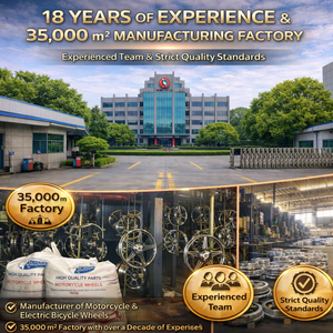 Nuevo Buje de Rueda para Motocicleta de 18 Pulgadas, Freno de Disco Delantero/Trasero, Aluminio Fundido Tratado Térmicamente 1.85X18 - Product Image 5