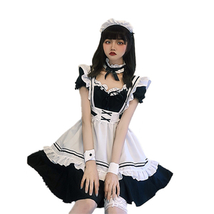 Miracle Warm World Lolita Mignon Maid Outfit Loli-Tar <span class=keywords><strong>Costume</strong></span> Robe Anime Cosplay <span class=keywords><strong>Costume</strong></span> Japonais Adulte Filles - Product Image 2
