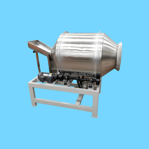 Metal Dry Powder Dyeing Seed Mixer Machine Rotary Drum Tea <b>Leaves</b> Mixer Horizontal Feed Mixer - Product Image 4