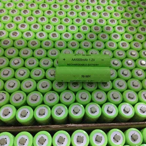 Hengming 파워 브랜드 Ni-mh AAA 1000mAh 1.2V 충전식 배터리 태양광 조명 야외 정원 램프 (8 팩)