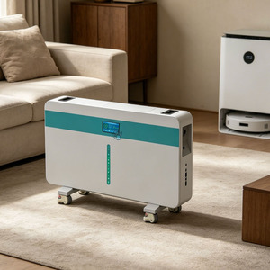 Mobiele LiFePO4-batterijpakket voor residentieel gebruik, 51,2V 420Ah 21504Wh, slimme BMS, deep-cycle, zonnebatterij - Product Image 1