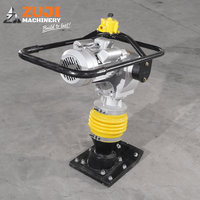 Pilonneuse électrique ZUJI HCD100 220V 380V 3kW à tension personnalisable, compacteur de sol, engin de construction