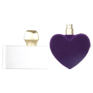 Wholesale Custom Luxury Heart Shape Perfume Bottle Manufacturer <strong>Refillable</strong> 75ml Frosted Glass Flocked Pump Sprayer <strong>Reed</strong> <strong>Diffuser</strong> - Product Image 6