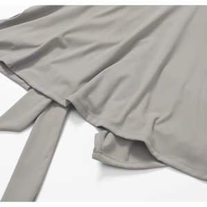 Conjuntos de Yoga personalizados para Fitness, trajes de baile lírico para <span class=keywords><strong>mujer</strong></span>, Falda corta Sexy para chicas de escuela para cancha de tenis - Product Image 2