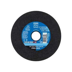 PFERD Disque à tronçonner SGP STEELOX dm125x1mm droit en acier inoxydable alésage 22.23mm - Product Image 1