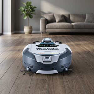 Aspirateur robot sans fil Li-ion, puissance d'aspiration 200+ AW, autonomie 90 min, brosse rotative, collecteur de poussière humide/sec pour la maison - Product Image 3