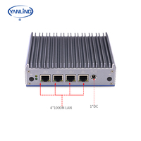 Gateway-enrutador suave VPN Mini PC, red de seguridad M.2, 4G, WIFI, servidor de red de ordenador