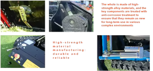 Robot <span class=keywords><strong>Cortacésped</strong></span> Doméstico - Pala Automática con Altura Ajustable para Trabajos de Jardinería, Robot <span class=keywords><strong>Cortacésped</strong></span> con Control Remoto - Product Image 6