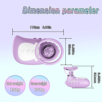 3 in 1 weiblicher Mastur bator Vaginal Clitoris Massage gerät Vibrator G-Punkt Klitoris stimulator Brust nippel Saugen Vibrator für Frauen
