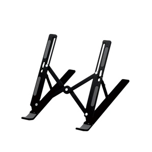Ergonomic có thể điều chỉnh hợp kim nhôm máy tính xách tay Riser đứng Bàn máy tính với người giữ điện thoại cho máy tính xách tay - Product Image 1
