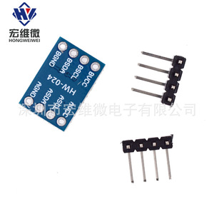 Módulo de conversión de nivel IIC de 2 canales Hongwei Micro, 3,3 V a 5 V, para placa de conversión de señal Uart Spi - Product Image 2