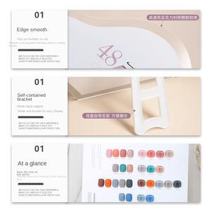 Placa <span class=keywords><strong>de</strong></span> exhibición <span class=keywords><strong>de</strong></span> acrílico transparente japonesa para arte <span class=keywords><strong>de</strong></span> <span class=keywords><strong>uñas</strong></span>, modelo <span class=keywords><strong>de</strong></span> Color pequeño, Gel/plástico/ABS, estilos <span class=keywords><strong>de</strong></span> pegamento para esmalte <span class=keywords><strong>de</strong></span> <span class=keywords><strong>uñas</strong></span>, suministros para <span class=keywords><strong>uñas</strong></span> - Product Image 5