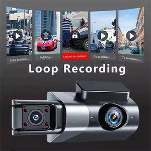 1080P WIFI <span class=keywords><strong>Car</strong></span> DVR Dash Cam với 3 ống kính chế độ đỗ xe và phía sau xem xe hộp đen đen xe assecories - Product Image 6