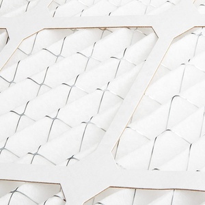 Filtro de Panel de Fibra Sintética Merv 8 24*24*2, Alta Capacidad de Retención de Polvo, Nuevo Filtro para Horno de Aire - Product Image 2