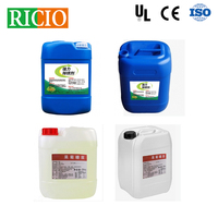 Applicateur d'étiquettes verticales auto-adhésives Ricio à servo-moteur, simple ou double face, pour bidons carrés plats de 20 L