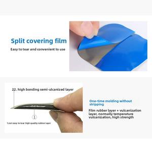 <span class=keywords><strong>Film</strong></span> de réparation à froid multifonctionnel <span class=keywords><strong>Mike</strong></span> 115 116 pour pneus de voiture, chambre à air, patch carré en caoutchouc pour pneus sans chambre à air - Product Image 4