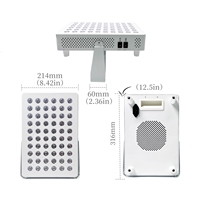Appareil de soin du visage infrarouge AZURE OEM/ODM 220 MW/cm à haute puissance lumineuse, panneau de luminothérapie LED rouge sur pied, garantie 5 ans