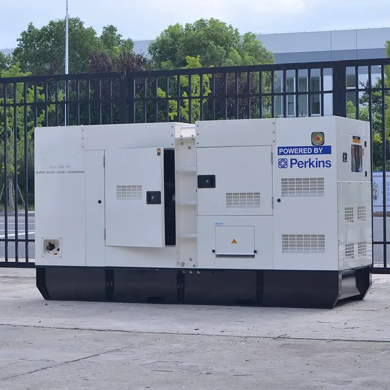 Moteur électrique Diesel de 80kw, 100kva, 110kva, alimenté par un moteur Perkin, Super silencieux