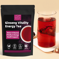 Thé aux herbes pour hommes, Thé aux cinq trésors, 5g x 30 sachets de thé, Ginseng, Maca, Nettoyage des reins, Détoxification, Vitalité pour hommes, Énergie quotidienne, Bien-être