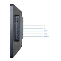 Nouvelle conception, vente en gros, écran LCD de bureau de 15,6 pouces, résolution 1920*1080, écran tactile Android POS, moniteur double écran
