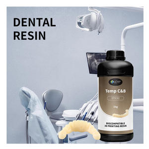 Résine UV Couleur Dent LEYI DTIC02 Modèle de Résine Dentaire Synthétique Résistante à l'Usure Résine pour Imprimante 3D pour Couronne et Pont Provisoires - Product Image 5