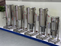 GOOPIKK Commerciële 45L Capaciteit 3000W Voedselverwerker Mixer 2800RPM Verticale Voedselprocessor voor Groenten Fruit Hummus Pindapasta