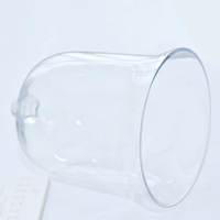 Cloche en verre transparente faite à la main, économique, pour terrariums, plantes, bibelots, gâteaux, présentoir cloche en verre pour mariage
