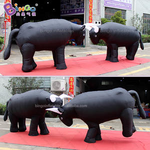 Bingo publicidad personajes de dibujos animados inflables eventos promocionales caminar mascota inflable disfraz para adultos - Product Image 4