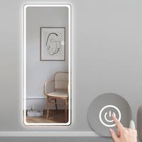 Miroir intelligent LED anti-éclats pour studio de danse, salle de bain, centre de fitness, miroir mural intelligent pour salle de sport