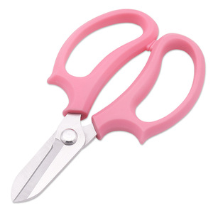 Floral Scissors Stainless Steel Pink Garden Pruning Shears For Landscaping And Home Gardening - Product Image 1