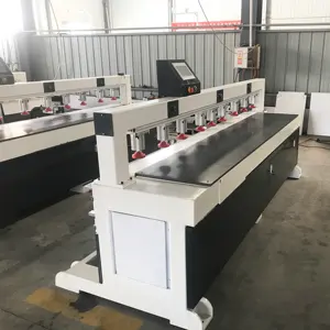 Suministro DE FÁBRICA DE China Gabinete de madera Láser CNC Agujero de bloqueo lateral Perforación Ranurado Máquina CNC