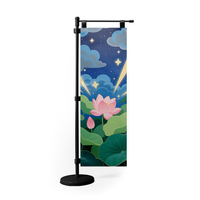 Drapeaux miniatures personnalisés de dessins animés d'anime |   Mini drapeau de bureau Nobori Racer pour la décoration de bureau