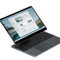 Personnalisation du logo et du clavier Vente en gros Netbook tactile de 15.6 pouces à écran tactile avec rotation à 360 degrés Ordinateur portable avec DDR5 12 Go