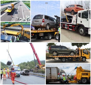 Camion de <span class=keywords><strong>remorquage</strong></span> SHACMAN 6x4 à 10 roues, diesel, manuel, avec grue, dépanneuse routière, transporteur de voitures, camion de sauvetage, camion de dépannage, 15 tonnes, 20 tonnes - Product Image 6