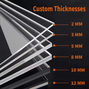 Tùy Chỉnh In Logo Nhựa Trong Suốt Acrylic Mô Hộp Lucite Hình Chữ Nhật Khăn Ăn Hộp Giấy Cho Nhà Bếp Văn Phòng Nhà - Product Image 4