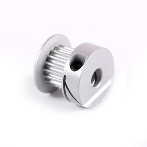 Polea de Sincronización Personalizada GT2 20T con Buje de Sujeción de Aluminio y Acero Inoxidable, Diámetro Interior de 10 mm, Diámetro Exterior de 50 mm, Compatible con OEM - Product Image 4